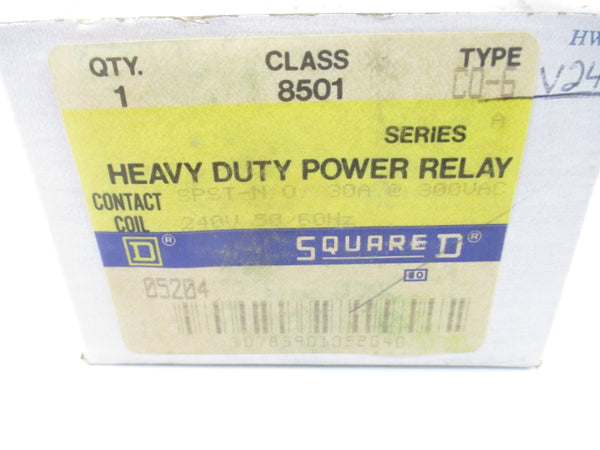 SQUARE D 8501CO-6V24 SER. A 240V NSMP