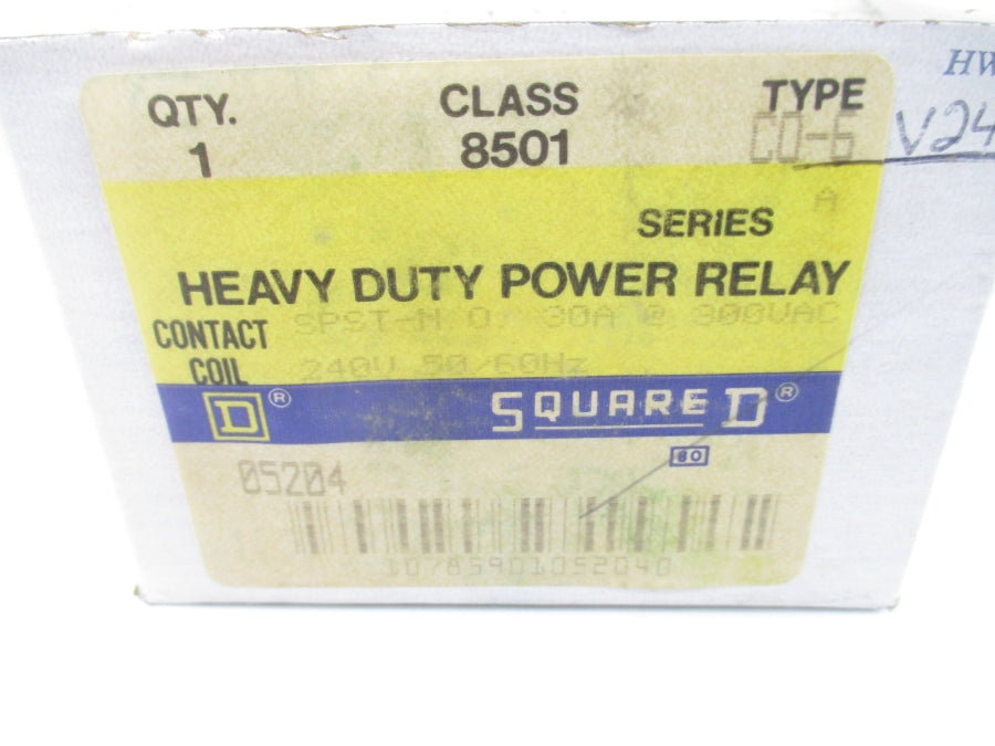 SQUARE D 8501CO-6V24 SER. A 240V NSMP