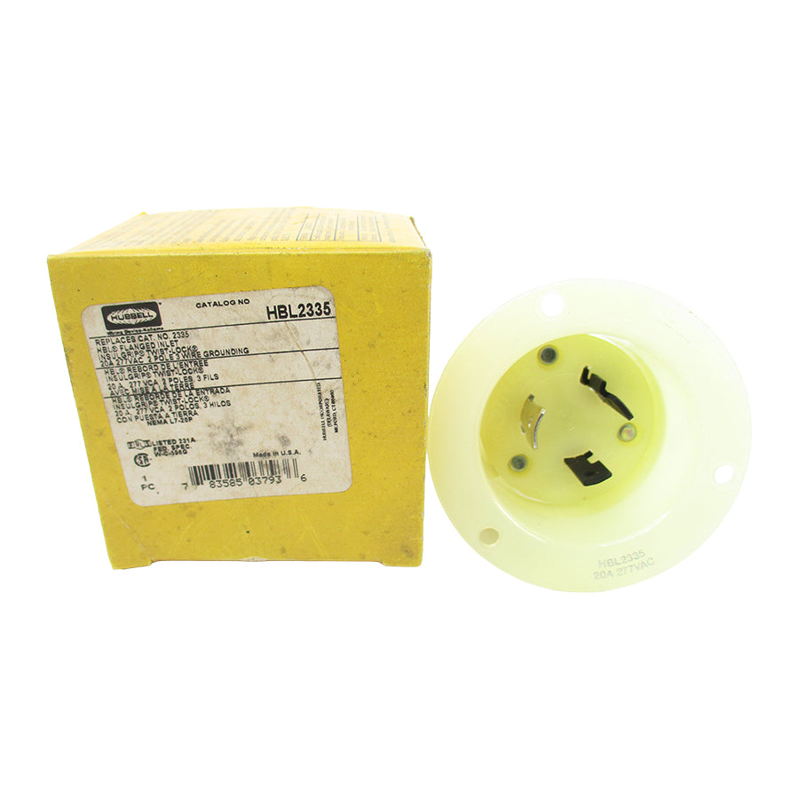 HUBBELL HBL2335 277VAC 20A NSMP