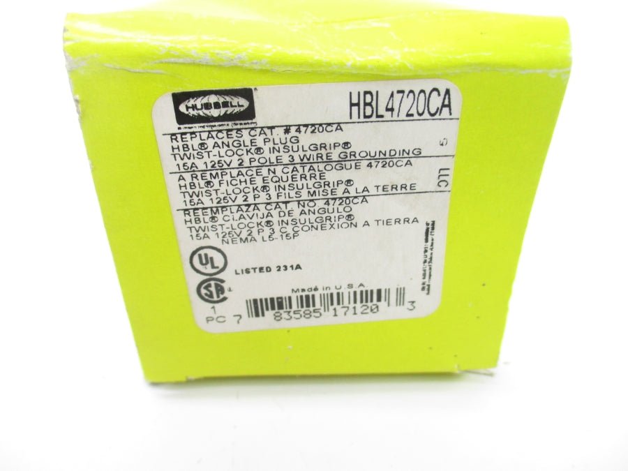 HUBBELL HBL4720CA 125V 15A NSMP