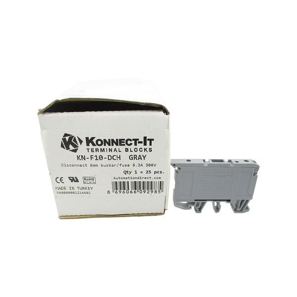 KONNECT-IT KN-F10-DCH 300V 6.3A (PKG OF 25) NSMP