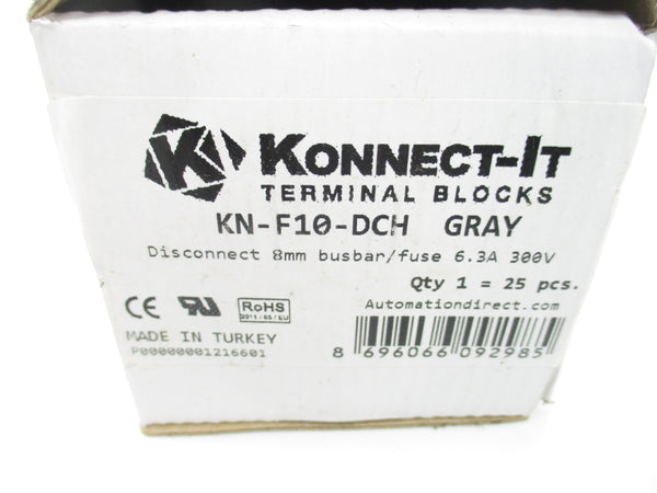 KONNECT-IT KN-F10-DCH 300V 6.3A (PKG OF 25) NSMP