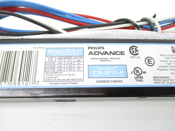 PHILIPS ADVANCE ICN-2P32-N 120/277V NSNP