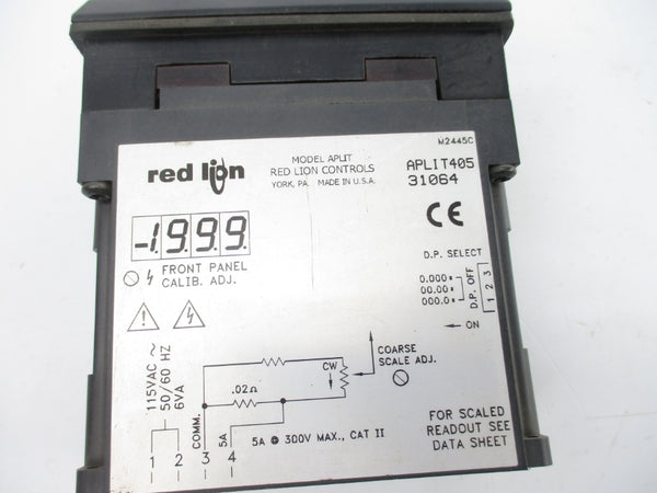 RED LION CONTROLS APLIT405 115VAC NSNP