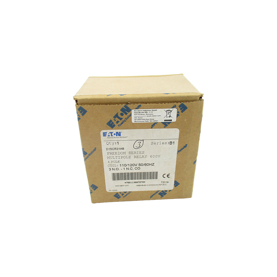EATON D15CR31AB SER. B1 110/120V NSFS