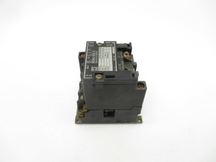 SQUARE D 8536SBO2V02 SER. A 110/120V UNMP