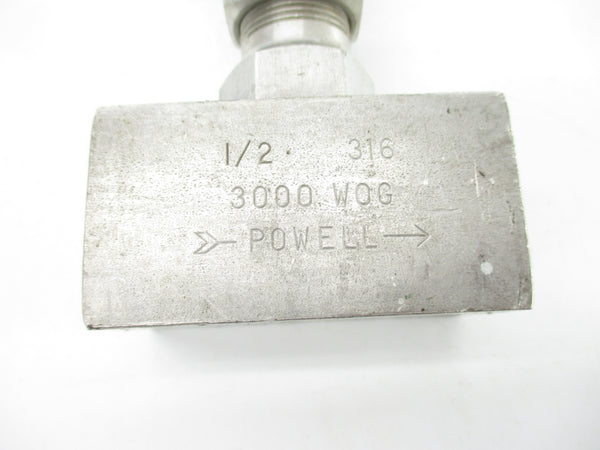 POWELL 3000WOG 1/2" UNMP