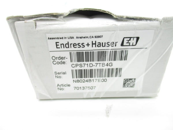 ENDRESS+HAUSER CPS71D-7TB4G NSMP