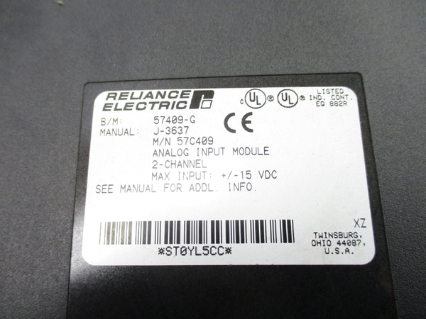 RELIANCE ELECTRIC 57409-G 57C409 UNMP