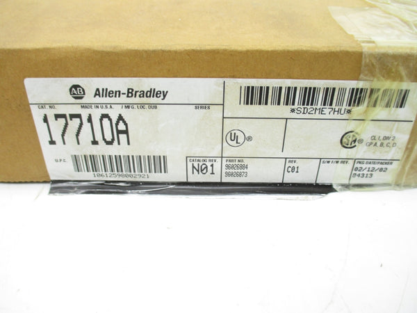 INDUSTRIAL SPARE PART 1771-OA SER. C 120VAC REV. N01 UNMP