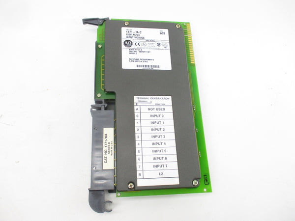 INDUSTRIAL SPARE PART 1771-IA SER. C 120VAC/DC REV. A02 UNMP