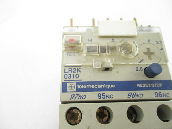 TELEMECANIQUE LR2K0310 2.6-3.7A UNMP