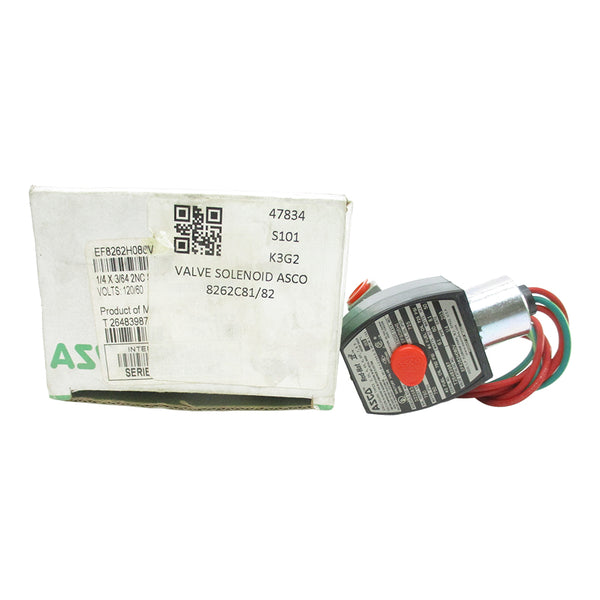 ASCO EF8262H080V 110/120V 750PSI 1/4" NSMP