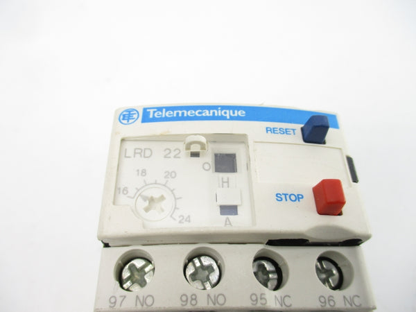 TELEMECANIQUE LRD22 16-24A UNMP