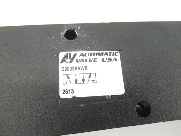 AUTOMATIC VALVE D2003AAWR 120V UNMP