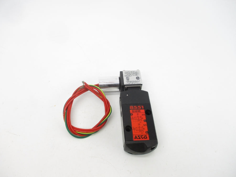 ASCO EF8551A001MS 24VDC 30-150PSI 1/4" NSMP