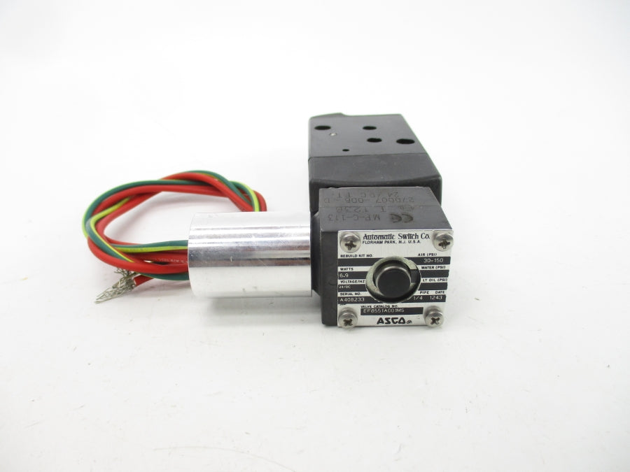 ASCO EF8551A001MS 24VDC 30-150PSI 1/4" NSMP