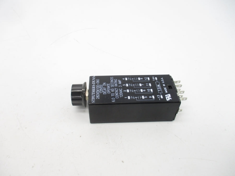 STRUTHERS-DUNN 282XDX100-060 125VDC 6.0-60S UNMP