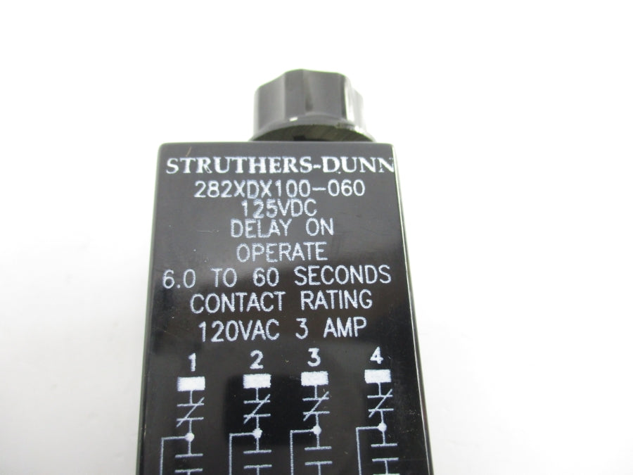 STRUTHERS-DUNN 282XDX100-060 125VDC 6.0-60S UNMP