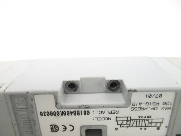 NUMATICS 061BB400K000030 110-120V 120PSI UNMP