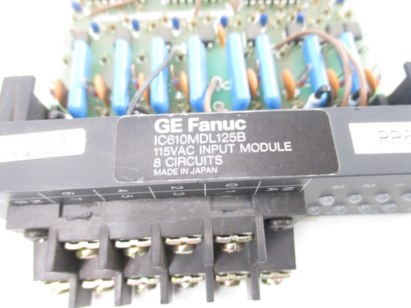 GE FANUC IC610MDL125B 115VAC (NO DOOR) UNMP