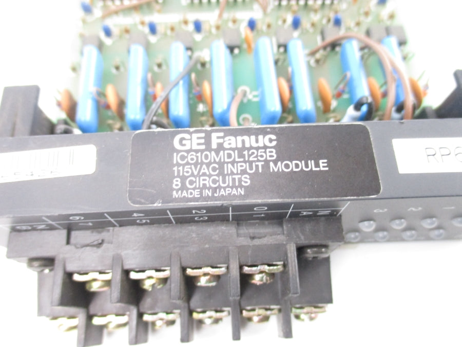GE FANUC IC610MDL125B 115VAC (NO DOOR) UNMP