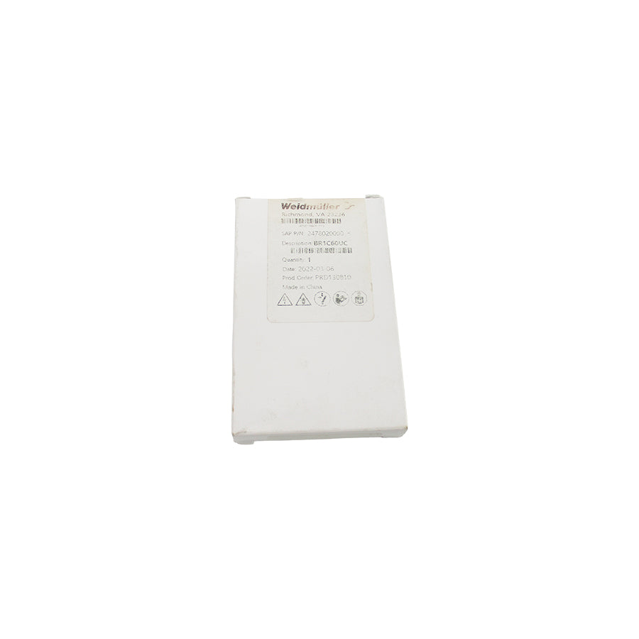 WEIDMULLER 2478020000 BR1C60UC NSFS