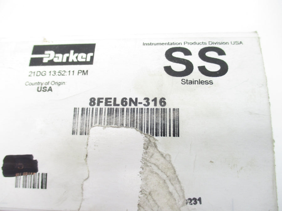 PARKER 8FEL6N-316 NSMP