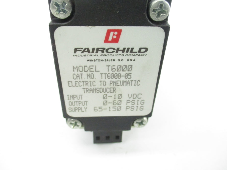 FAIRCHILD TT6000-05 0-10VDC 65-150PSI UNMP