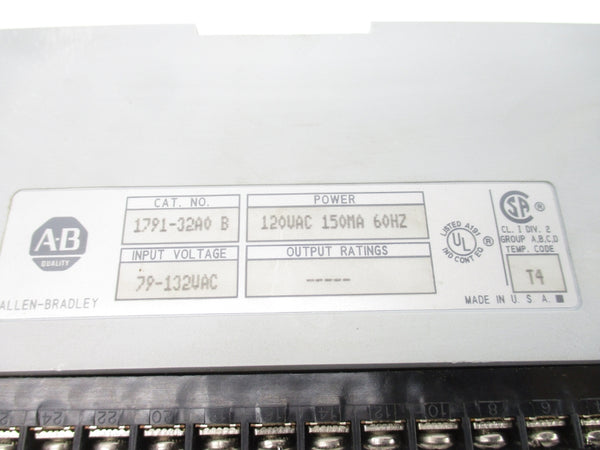 INDUSTRIAL SPARE PART 1791-32A0 SER. B 79-132VAC UNMP