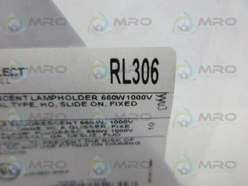 TRADESELECT RL306 LAMPHOLDER SLIDE ON NSMP