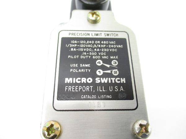 MICRO SWITCH 1LS1 600VAC 10A NSNP