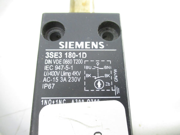 SIEMENS 3SE3180-1D 230V 3A UNMP