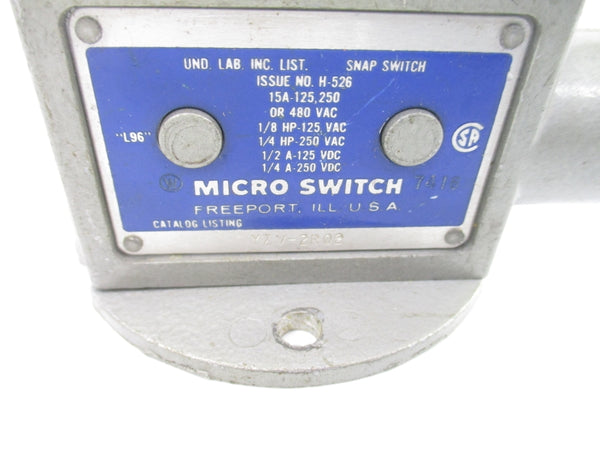 MICRO SWITCH YZV-2RQ2 480VAC 15A (GREY) UNMP
