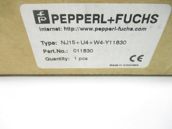 PEPPERL+FUCHS NJ15+U4+W4-Y11830 011830 20-250VAC NSMP
