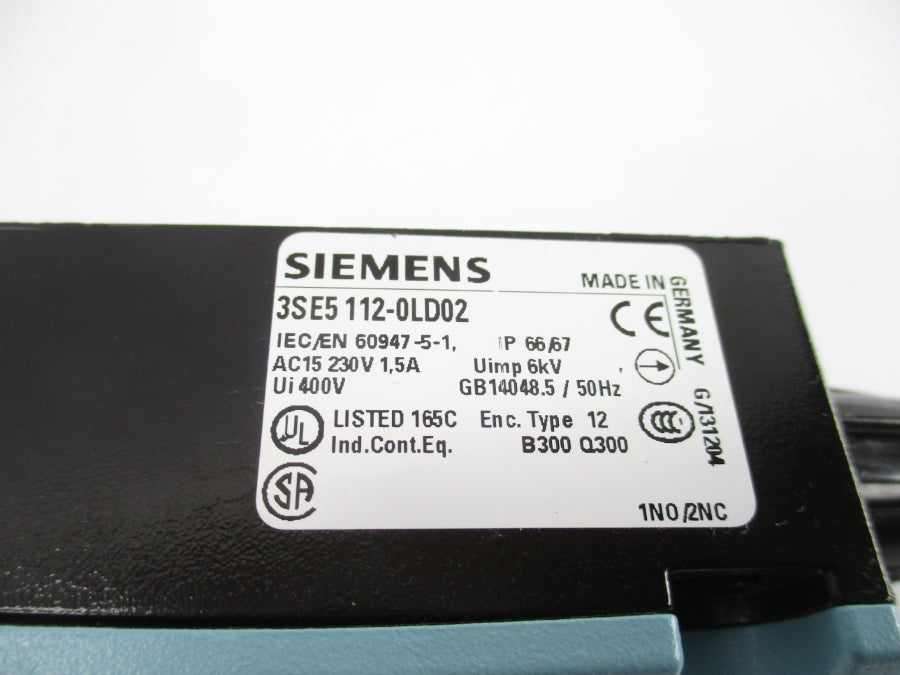 SIEMENS 3SE5112-0LD02 230VAC 1.5A NSNP