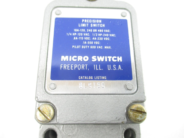 MICRO SWITCH 8LS125 600VAC 10A (GREY) NSNP
