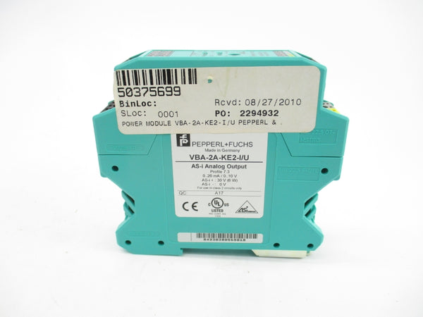 PEPPERL+FUCHS VBA-2A-KE2-I/U 206360 24V NSMP