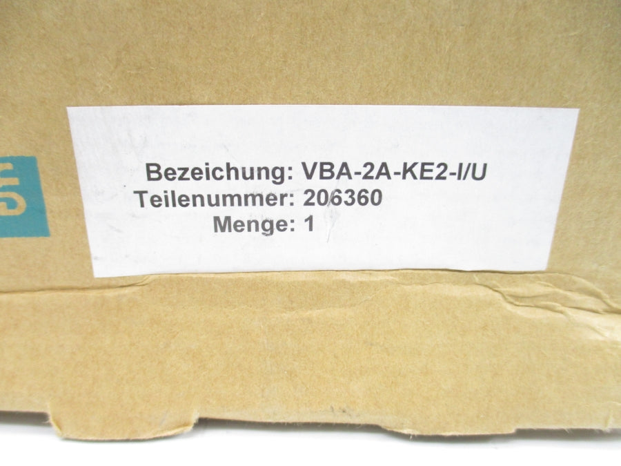 PEPPERL+FUCHS VBA-2A-KE2-I/U 206360 24V NSMP