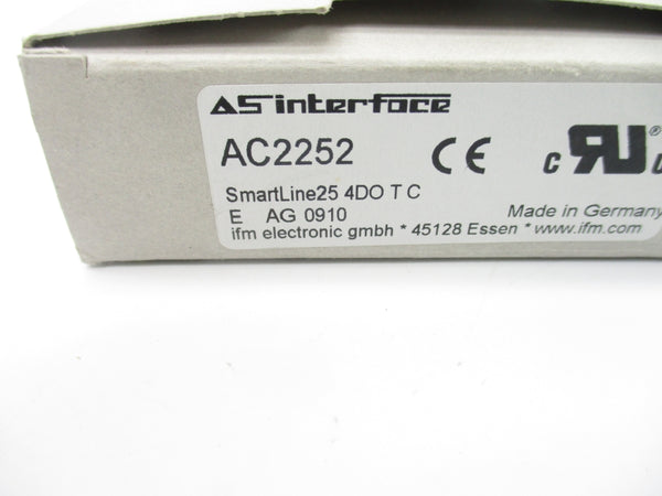 IFM EFECTOR AC2252 31.6VDC NSMP