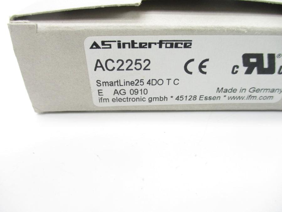 IFM EFECTOR AC2252 31.6VDC NSMP
