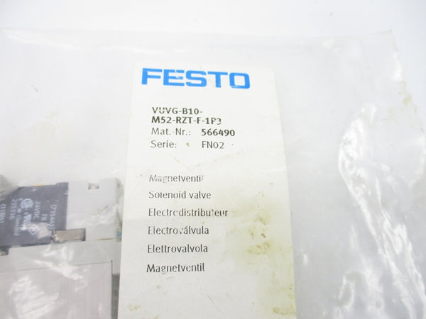 FESTO VUVG-B10-M52-RZT-F-1P3 566490 NSMP