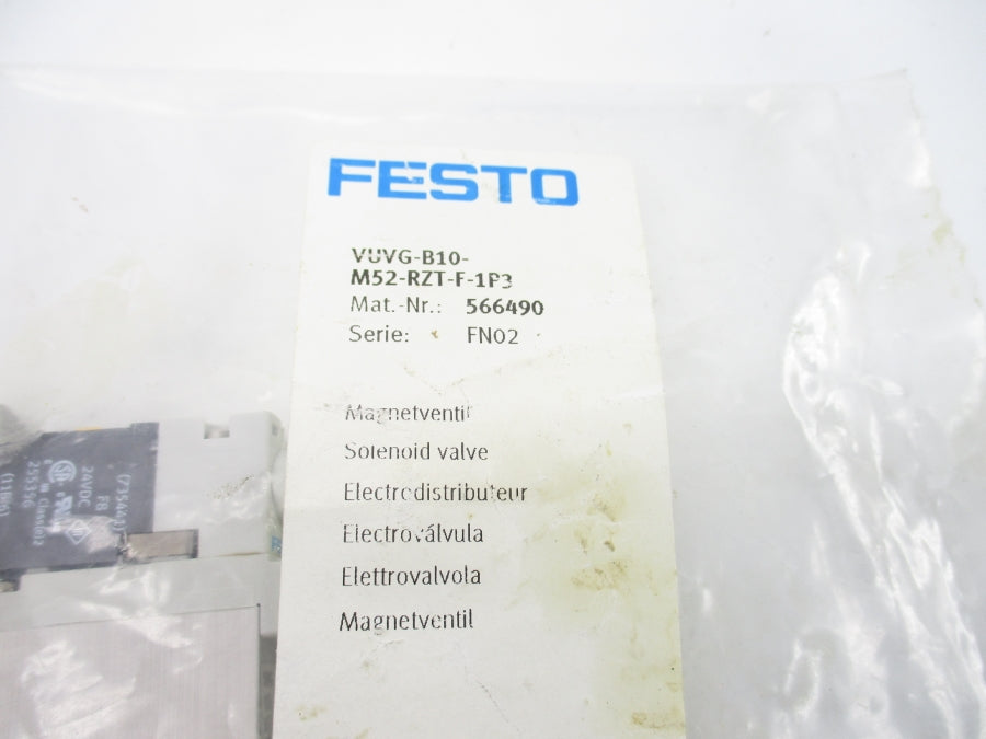 FESTO VUVG-B10-M52-RZT-F-1P3 566490 NSMP