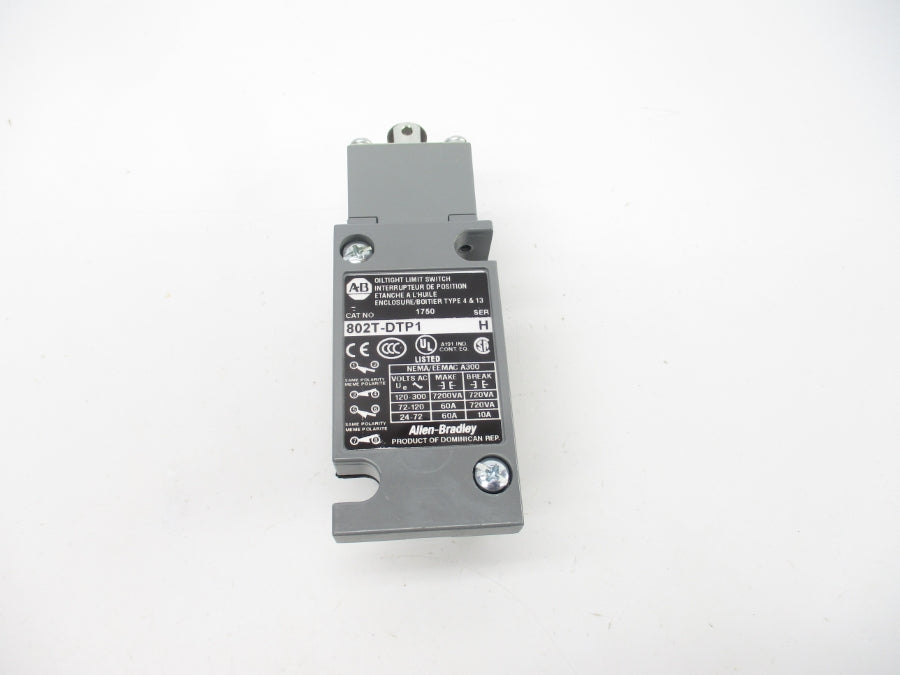 ALLEN BRADLEY 802T-DTP1 SER. H 120-600VAC 60A (WH) NSMP