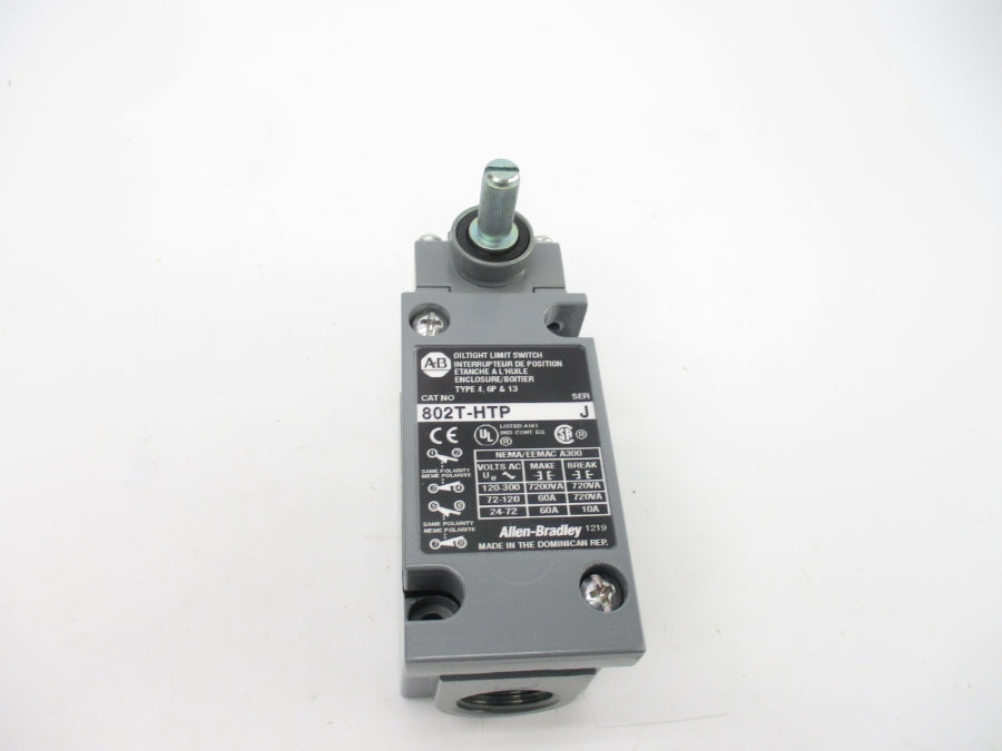 ALLEN BRADLEY 802T-HTP SER. H 120-300VAC 60A (WH) NSMP