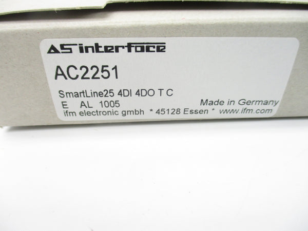 IFM EFECTOR AC2251 31.6VDC NSMP