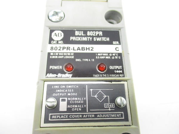 INDUSTRIAL SPARE PART 802PR-LABH2 SER. C 60-132VAC 1A UNMP