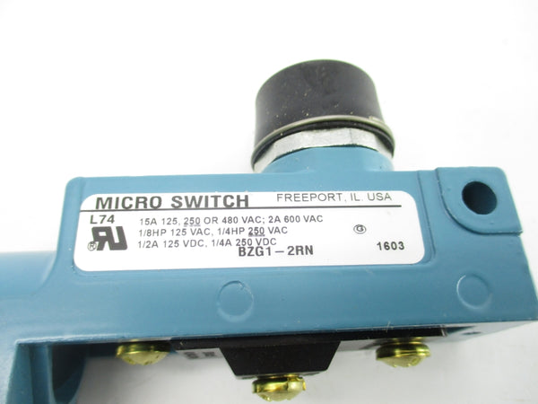 MICRO SWITCH BZG1-2RN 600VAC 2A (AS PICTURED) NSNP