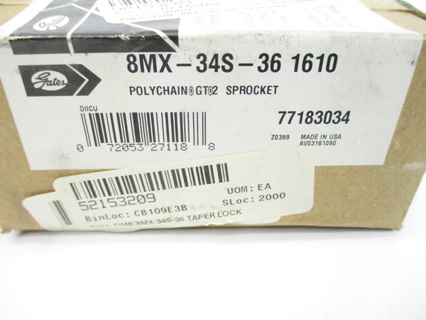 GATES 8MX-34S-36-1610 77183034 NSMP