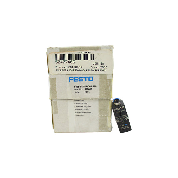 FESTO SDE5-D10-FP-Q6-P-M8 542898 15-30VDC NSMP